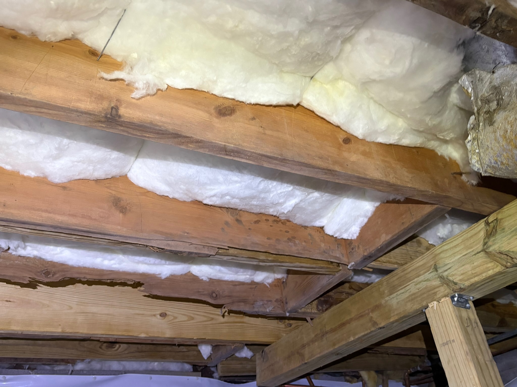 Insulation and crawlspace repair materials
